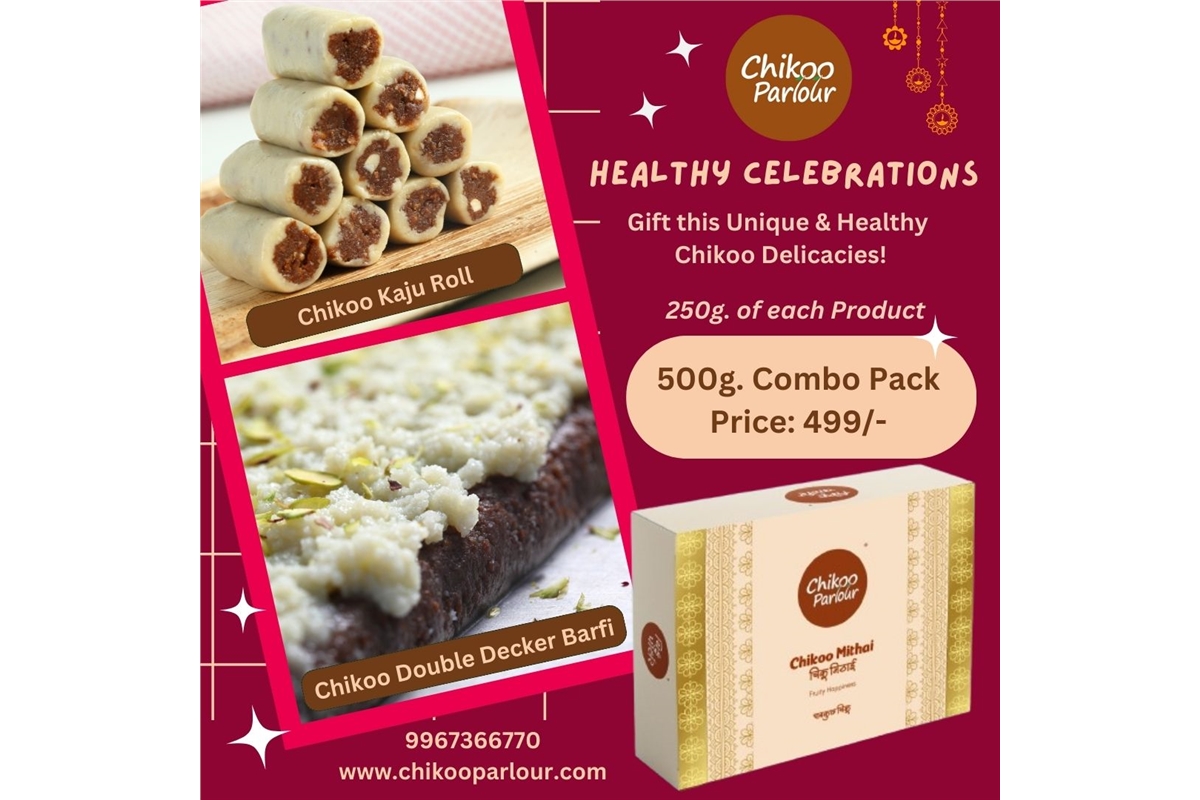 Chikoo Roll + Chikoo Double Decker Barfi